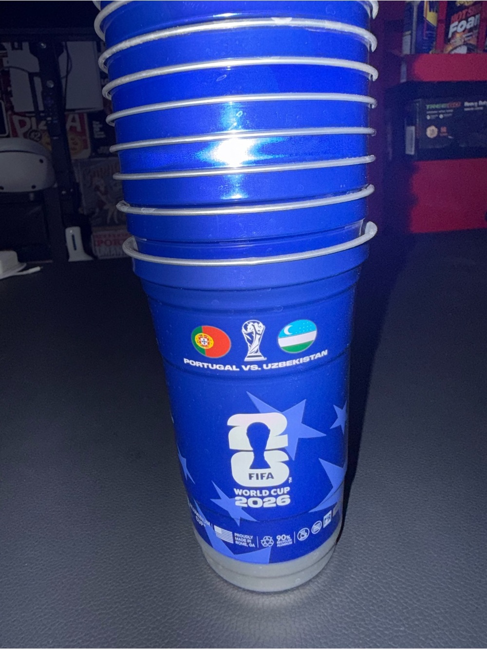 FIFA World Cup 2026 Blue Stadium Cup - Portugal vs Uzbekistan
